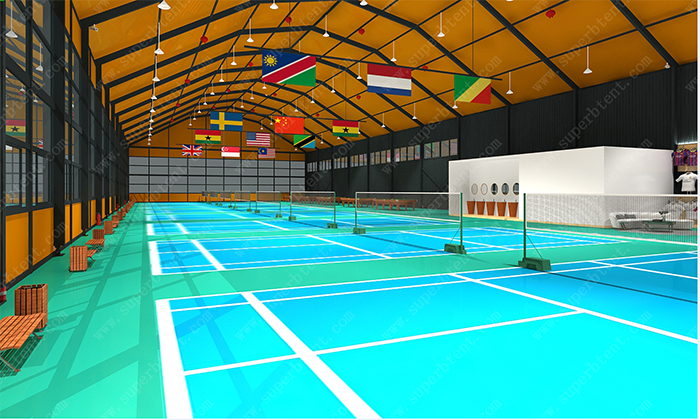 羽毛球場(chǎng)篷房