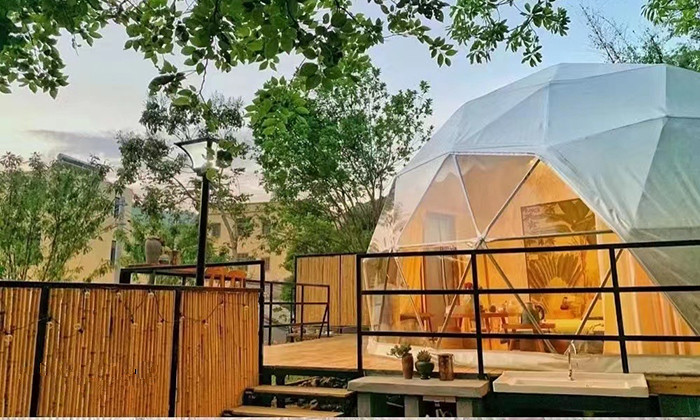 廣東汕頭球形帳篷